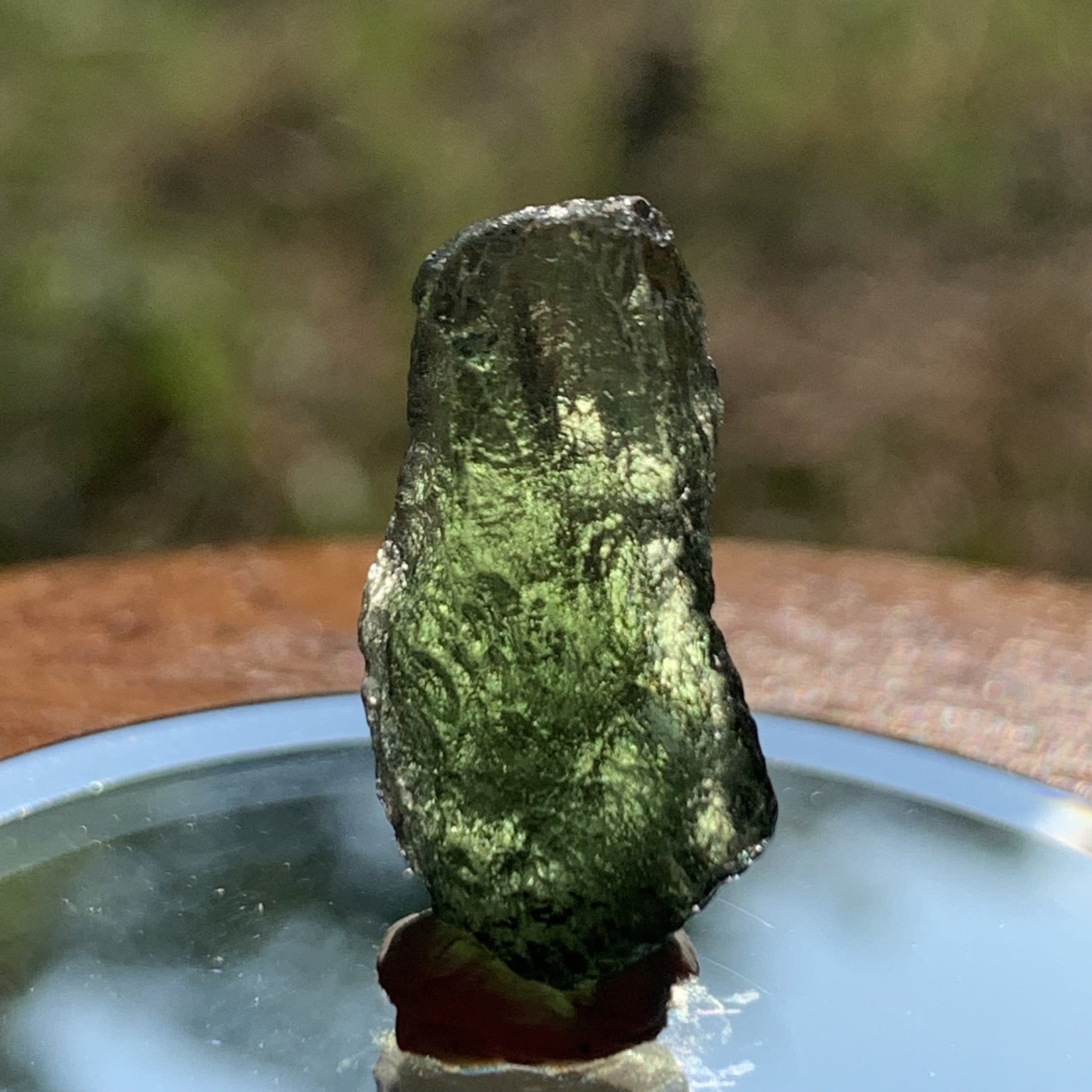 Moldavite Genuine Certified 2.1 grams