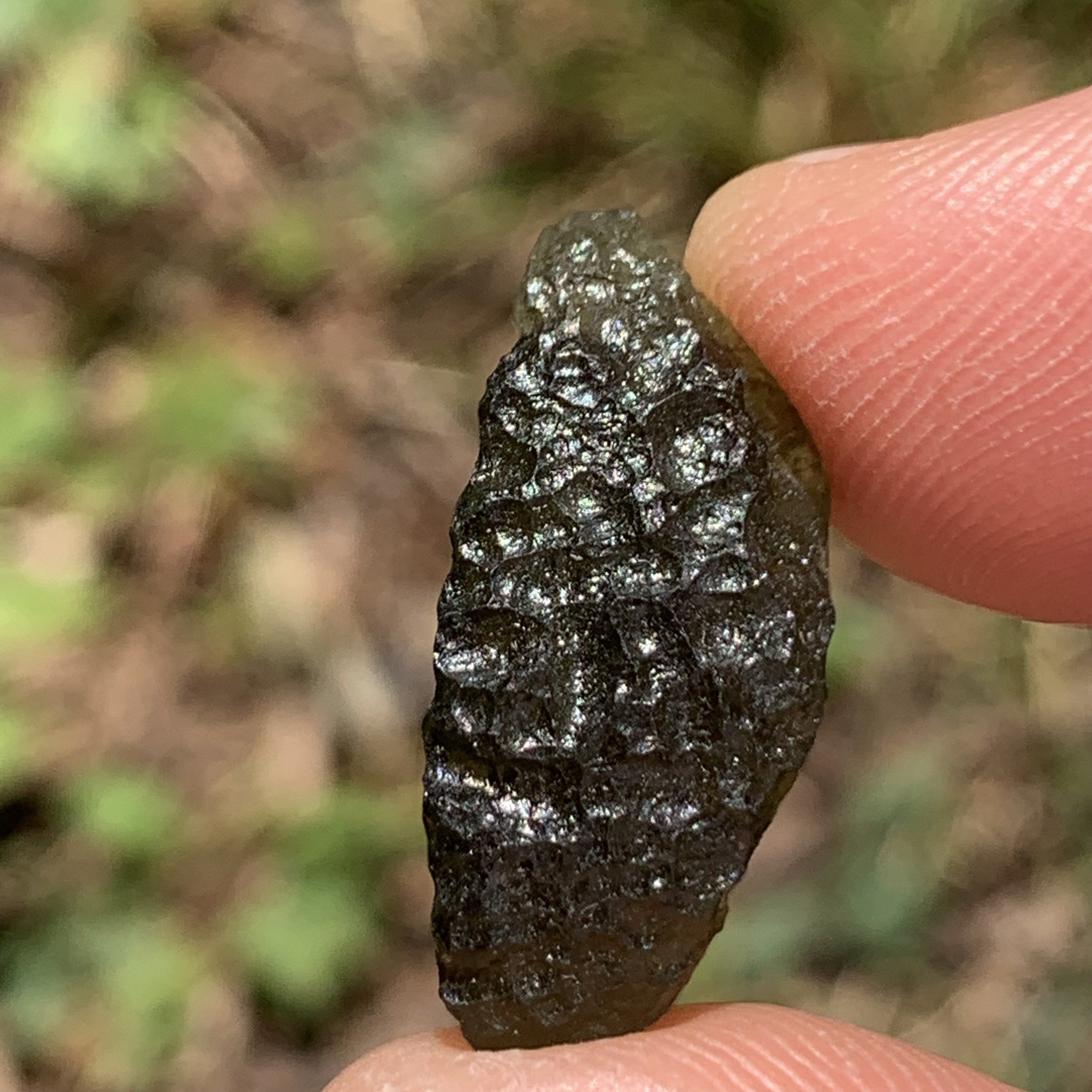 Moldavite Genuine Certified Czech Republic 1.7 grams