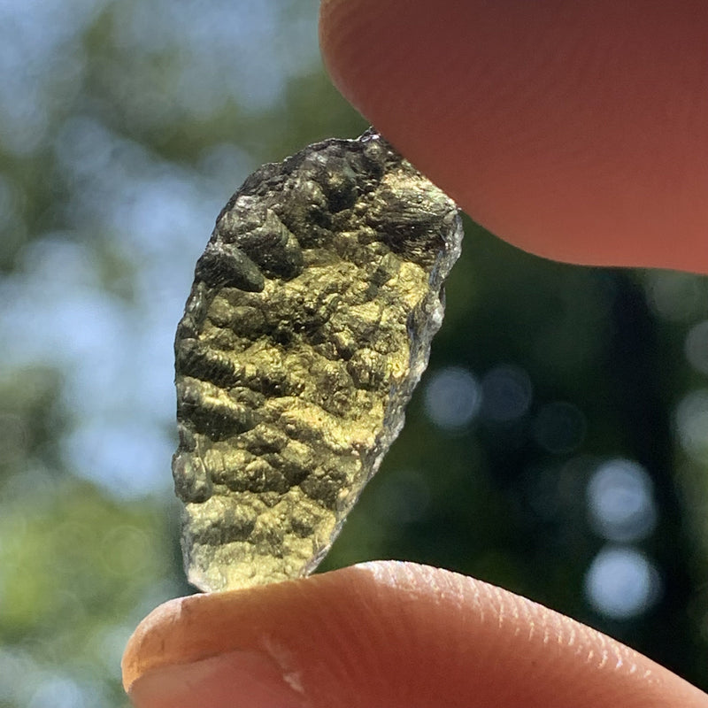 Moldavite Genuine Certified Czech Republic 1.7 grams