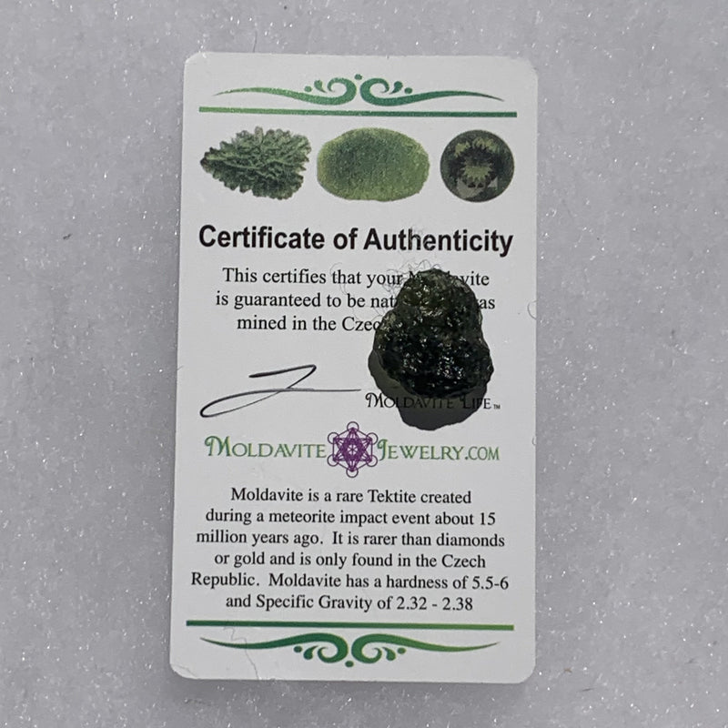 Moldavite 2.2 grams