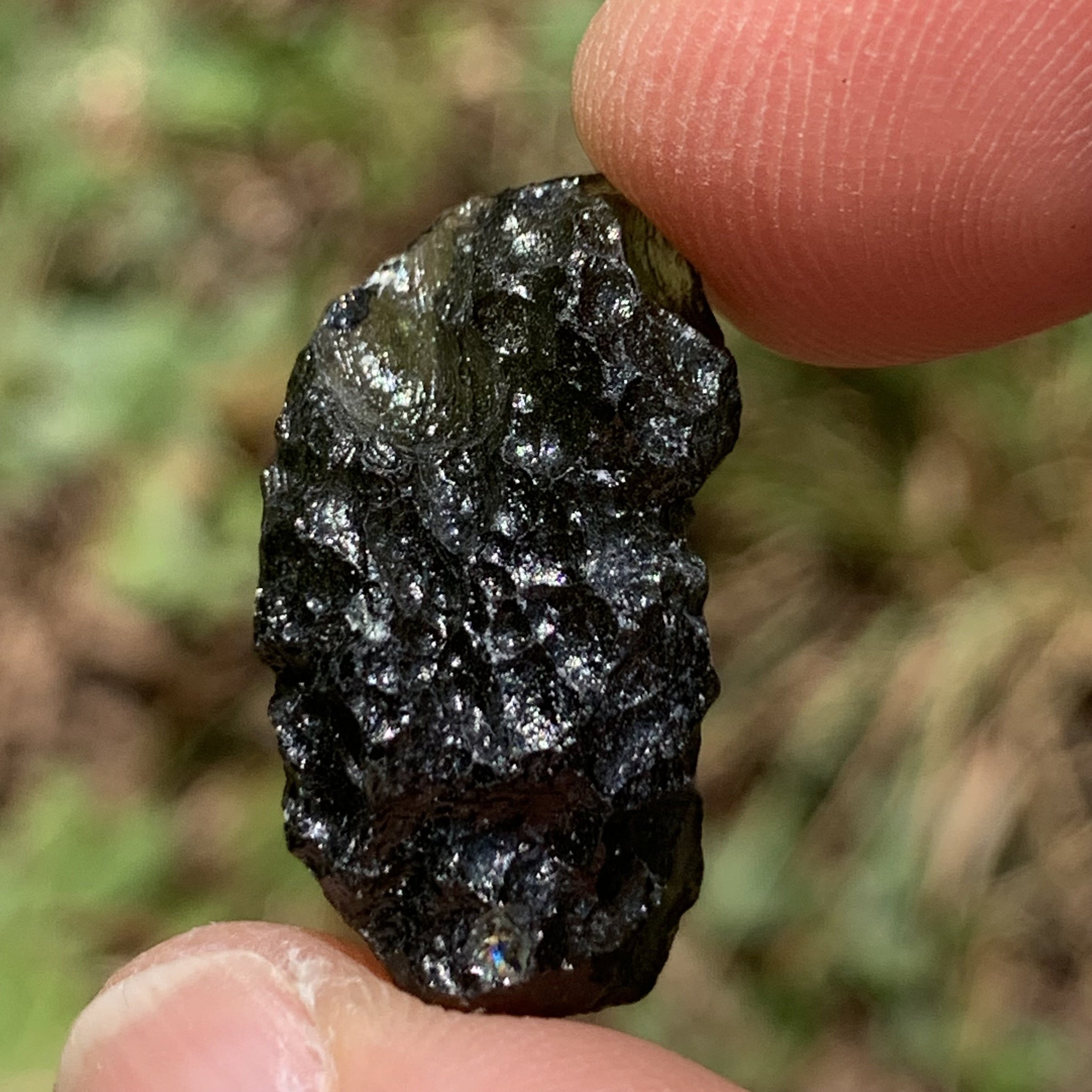 Moldavite Genuine Certified Czech Republic 3.2 grams