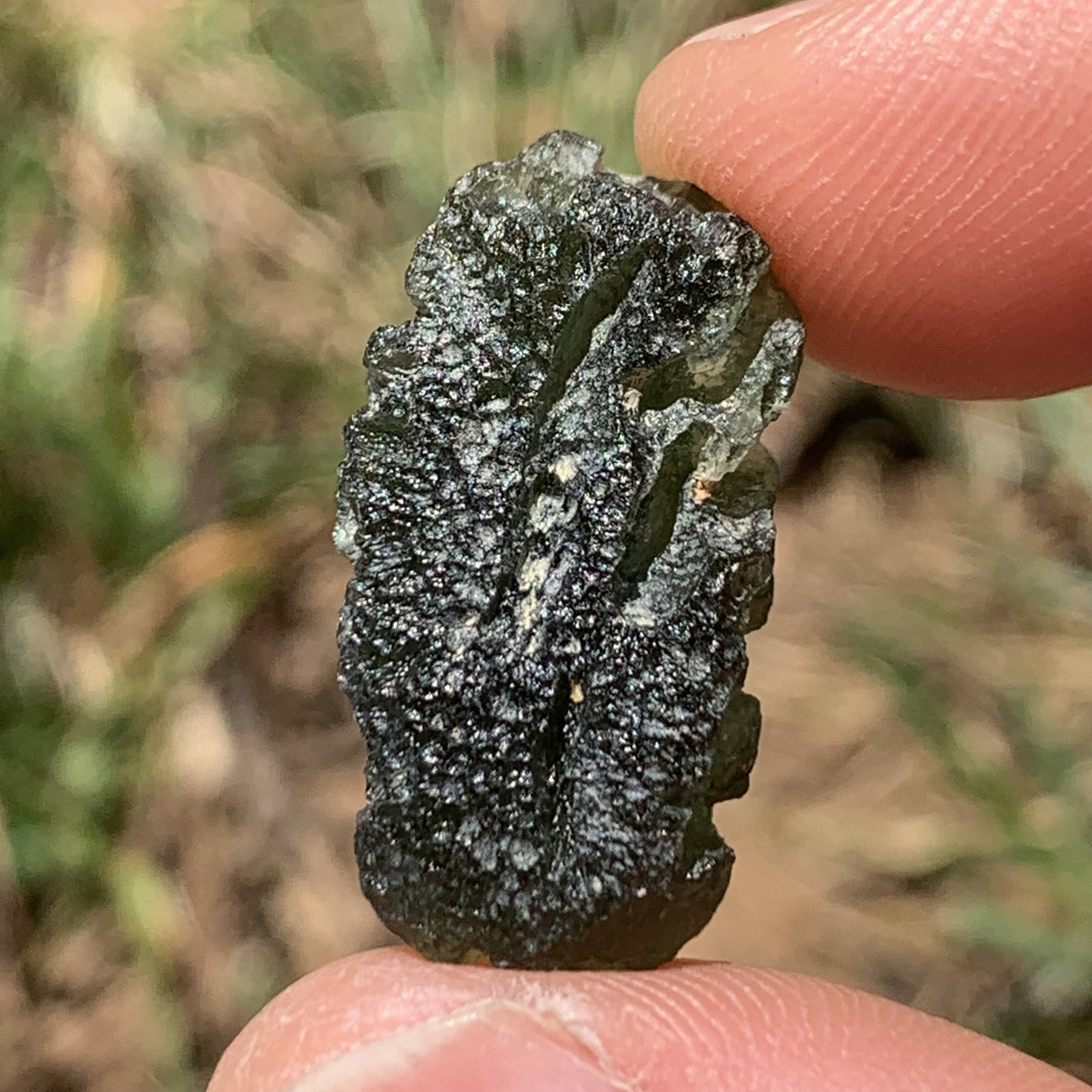 Moldavite Genuine Certified Czech Republic 4 grams