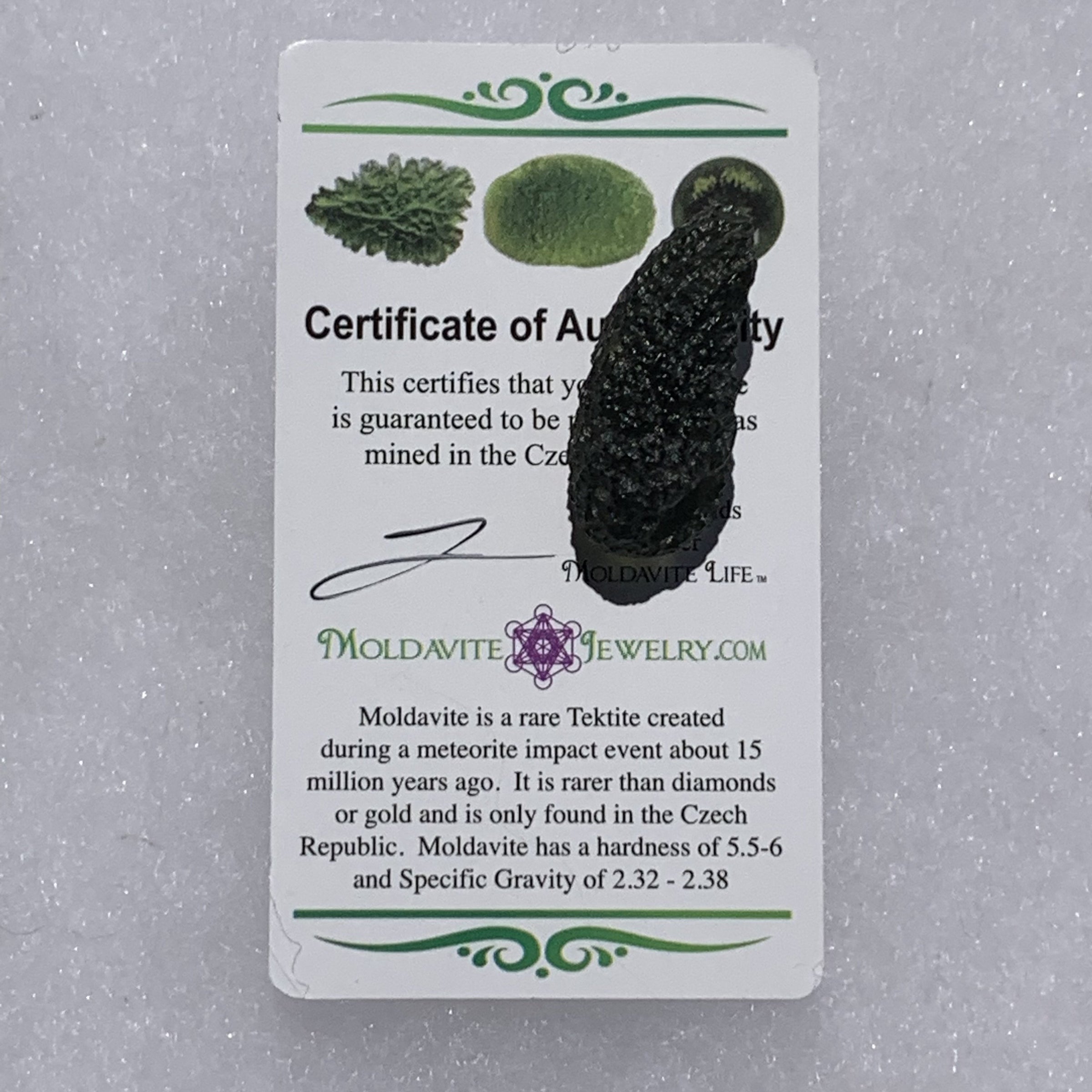 Moldavite 6.1 grams