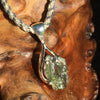 Moldavite Pendant Silver Sterling Natural-Moldavite Life