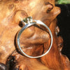 Moldavite Ring Sterling Silver Faceted 5mm Gem-Moldavite Life