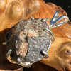 NWA 869 Meteorite Pendant Sterling Silver NWA869-P3-Moldavite Life