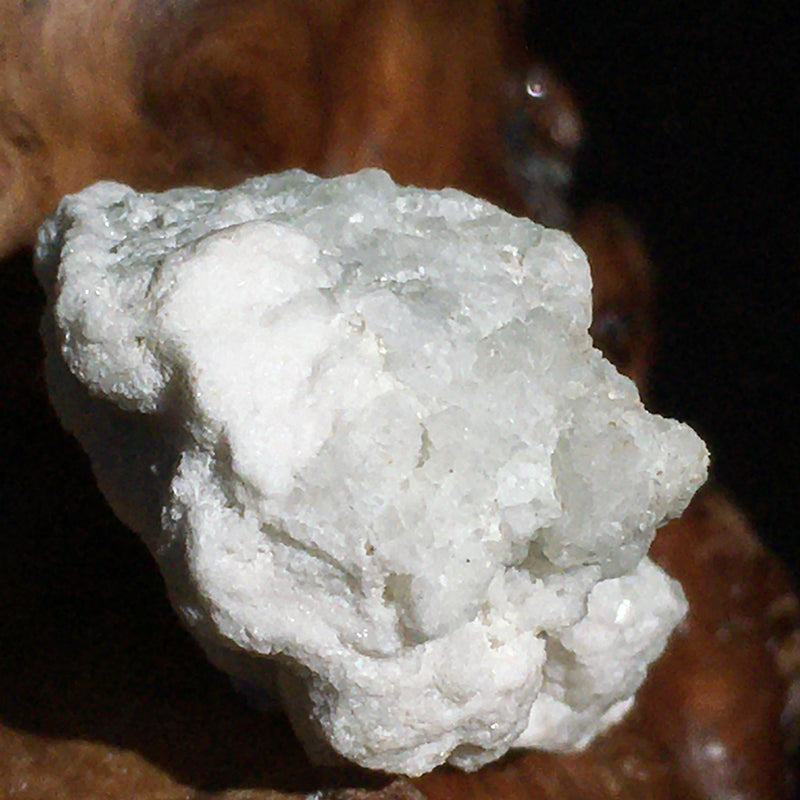 Phenacite Crystals in Matrix 12-Moldavite Life