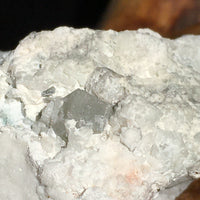 Phenacite Crystals in Matrix 15-Moldavite Life