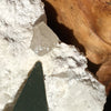 Phenacite Crystals in Matrix 23-Moldavite Life