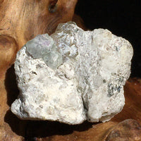 Phenacite Crystals in Matrix 3-Moldavite Life