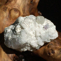 Phenacite Crystals in Matrix 5-Moldavite Life