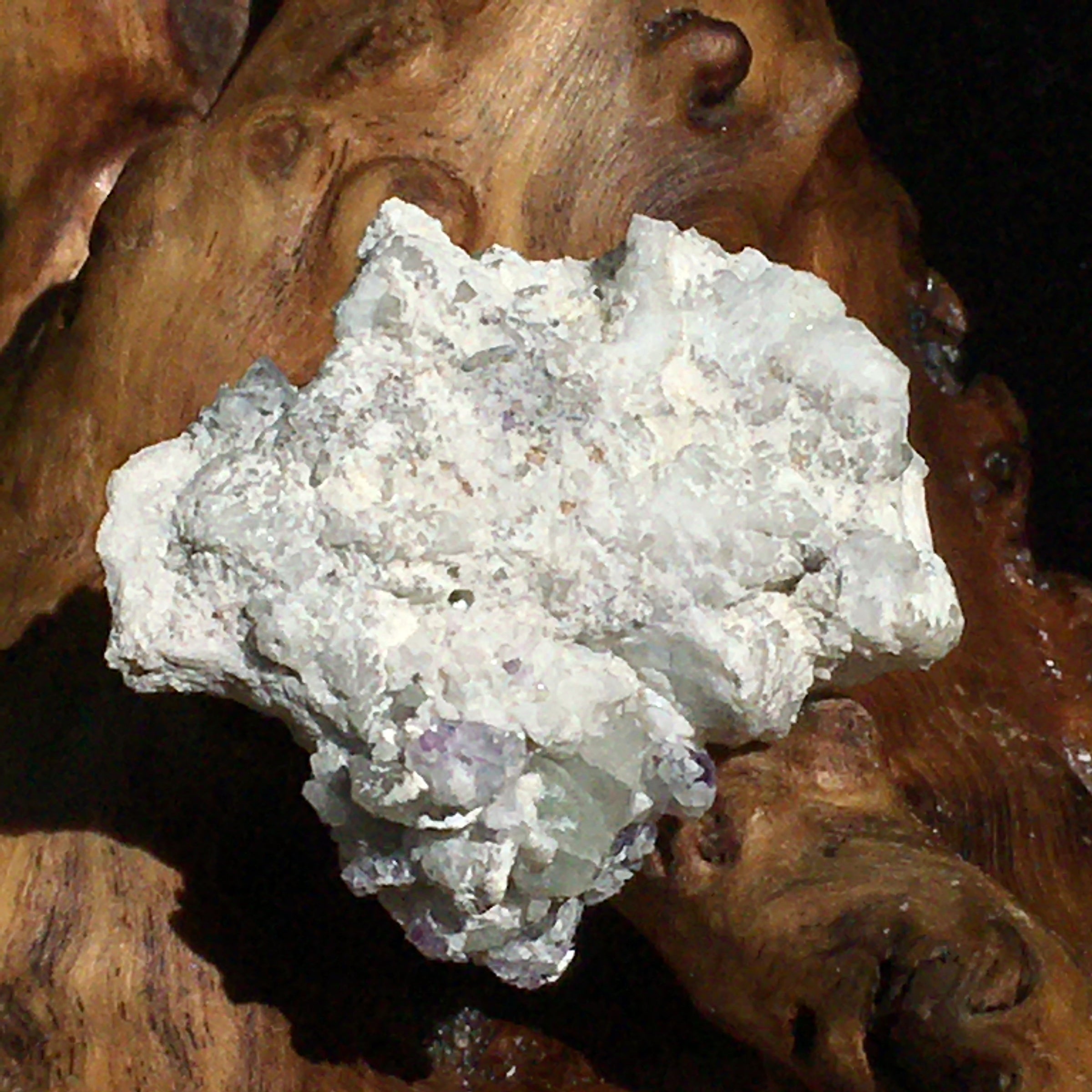 Phenacite Crystals in Matrix 9-Moldavite Life