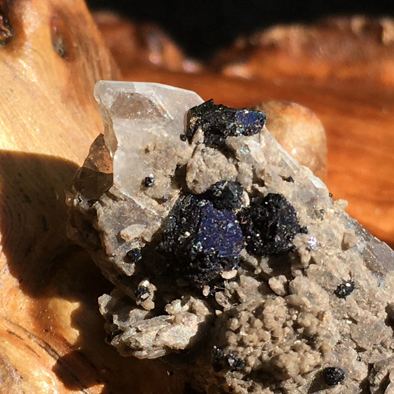 RARE Brookite Crystals in Quartz Matrix-Moldavite Life