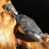 Sikhote Alin Meteorite Pendant Sterling Silver 19661-Moldavite Life