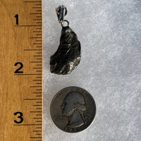 Sikhote Alin Meteorite Pendant Sterling Silver 19681-Moldavite Life