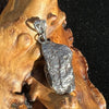 Sikhote Alin Meteorite Pendant Sterling Silver 19701-Moldavite Life