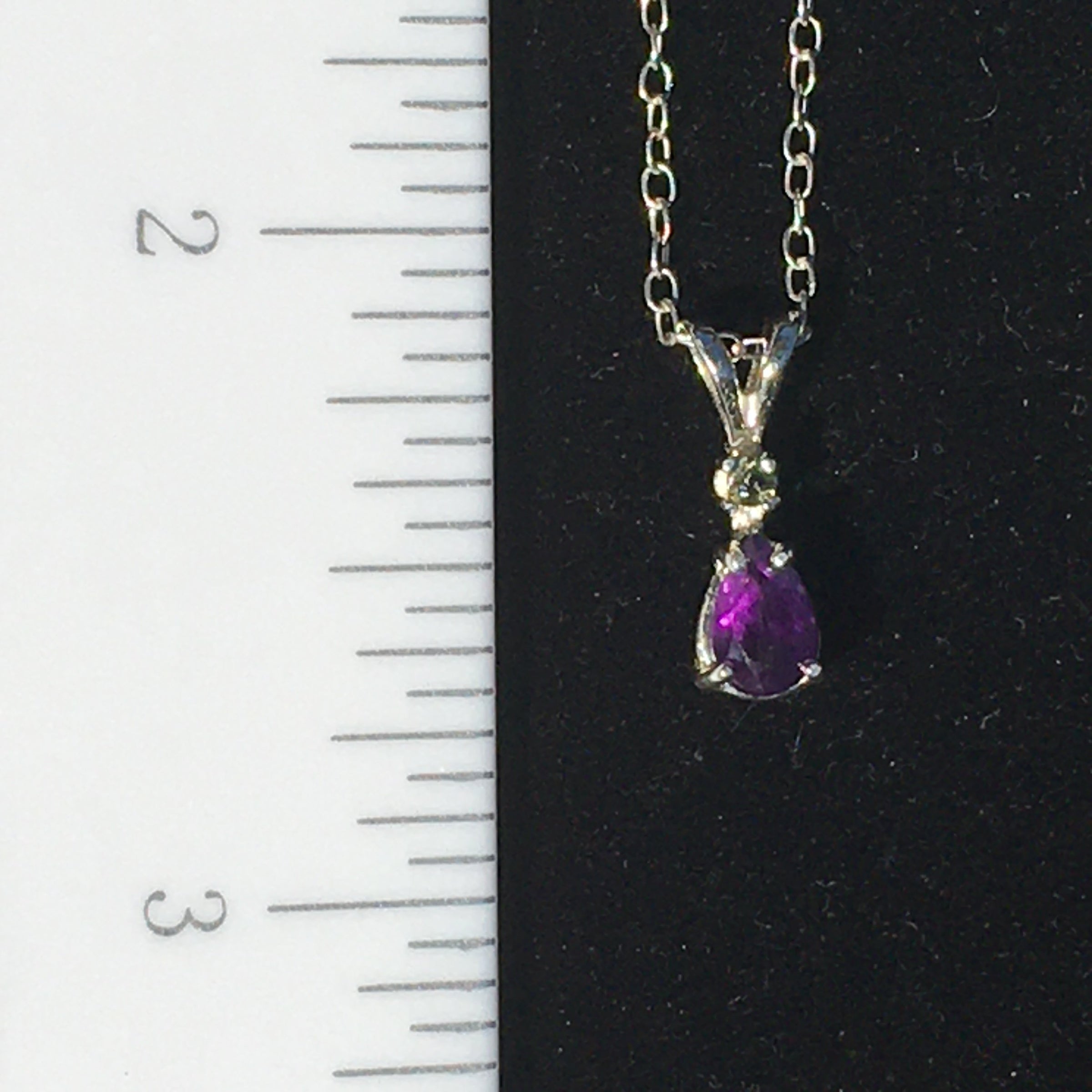 Silver Moldavite Amethyst Crystal Pendant Necklace-Moldavite Life