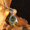 Silver Moldavite Pendant Natural Genuine-Moldavite Life