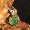 Silver Moldavite Pendant Natural Genuine-Moldavite Life