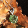 Silver Moldavite Pendant Natural Genuine-Moldavite Life