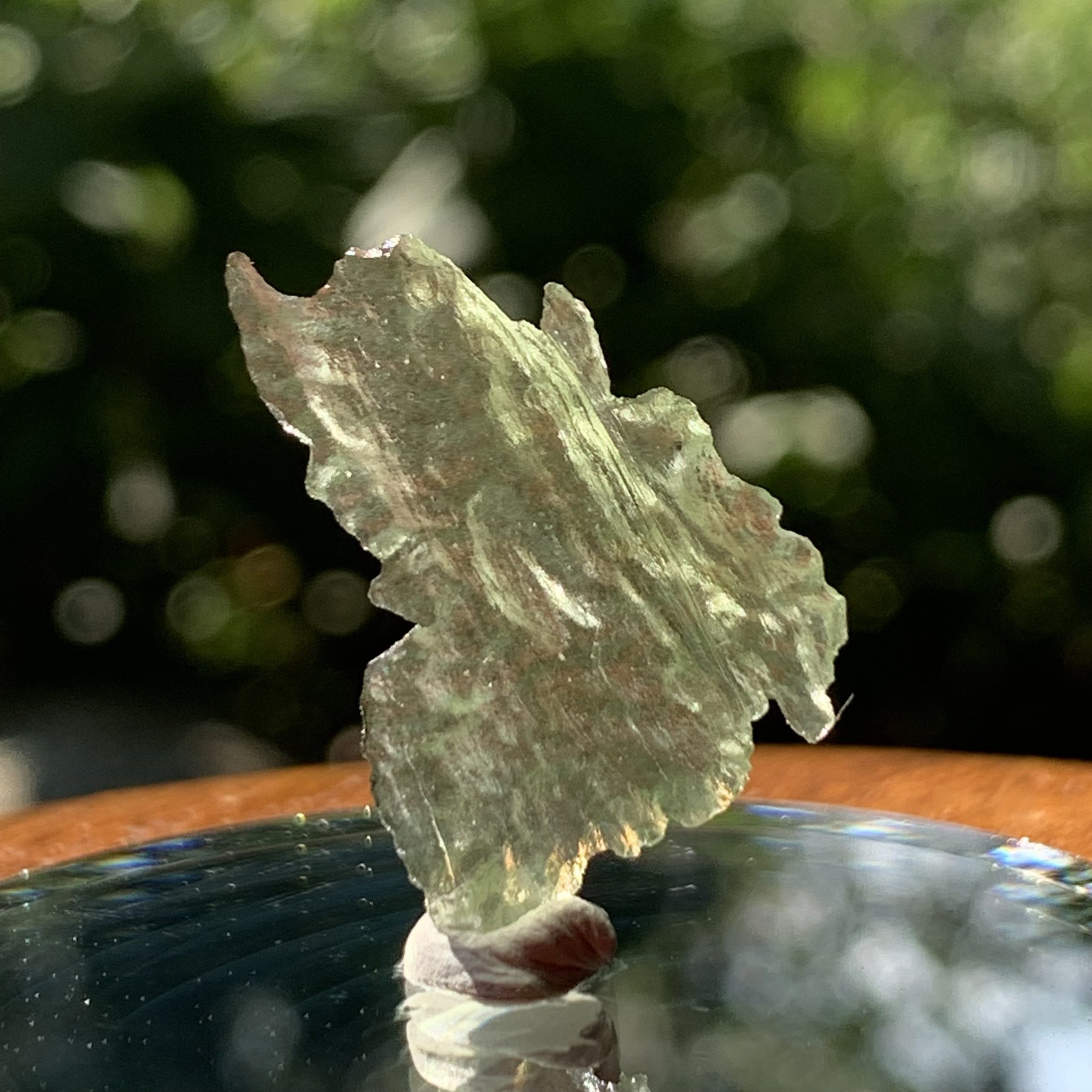 Small Besednice Moldavite Genuine Certified 0.6 gram-Moldavite Life