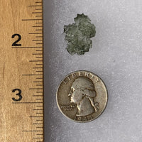 Small Besednice Moldavite Genuine Certified 0.8 gram-Moldavite Life