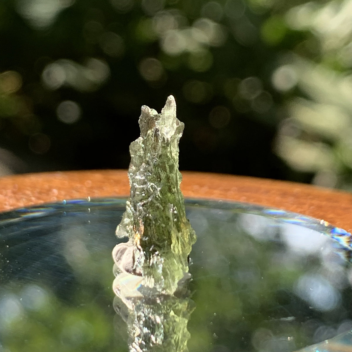 Small Besednice Moldavite Genuine Certified 0.9 gram-Moldavite Life