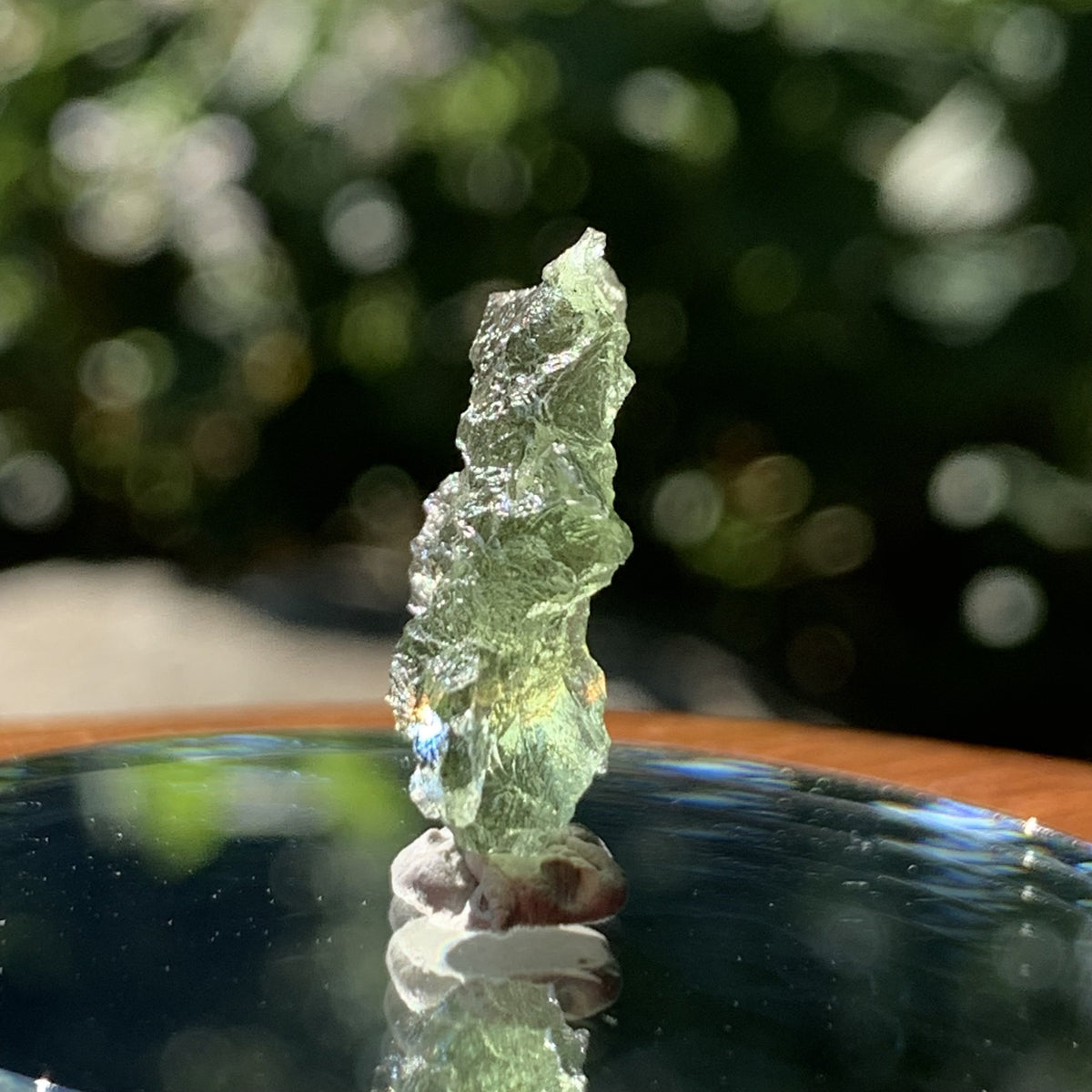 Small Besednice Moldavite Genuine Certified 1 gram-Moldavite Life